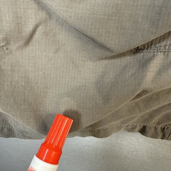 Kuhl Cargo Capri Pants Women’s Size 10 Grey Hiking‎ Stretch Floral Embroidery - Picture 2 of 16